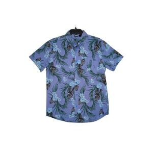 Star Wars Chewbacca Tropical Button-Up Shirt – Men’s Small